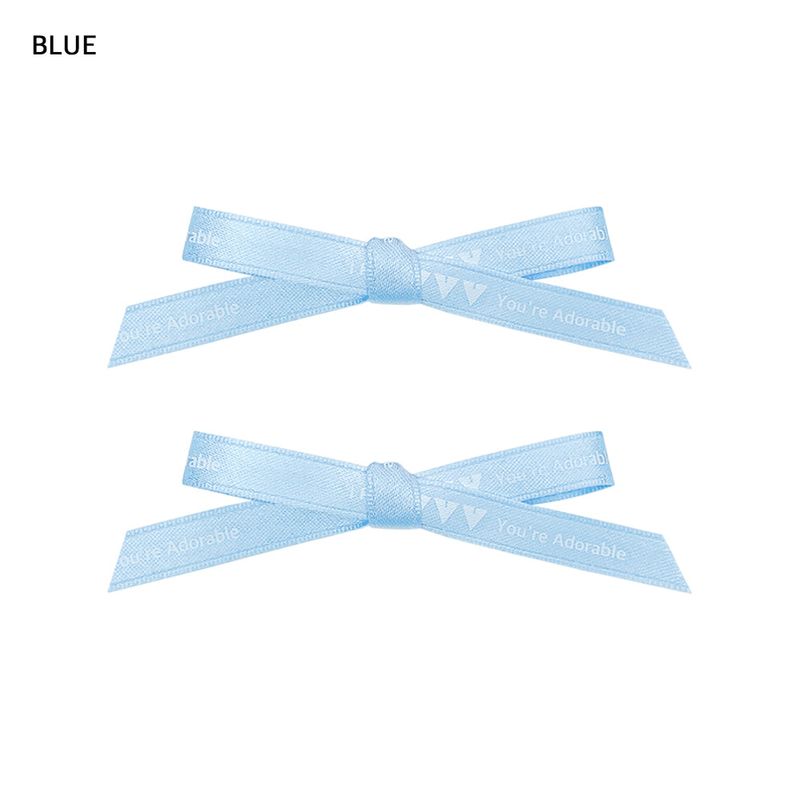 [SET] Logo Ribbon Clip Hair Pin