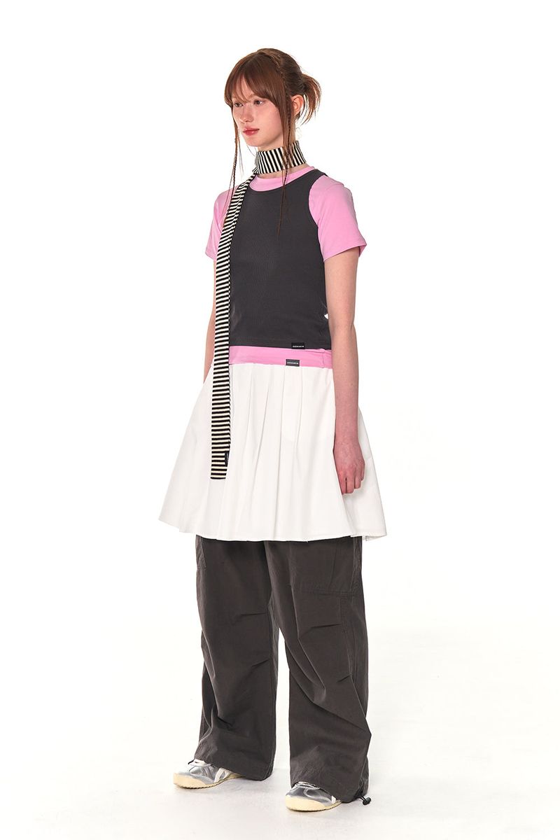 ZIZE SLEEVELESS (CHARCOAL)