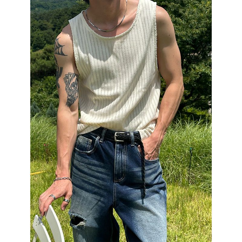[S/S] Cutting golgi sleeveless (2color)
