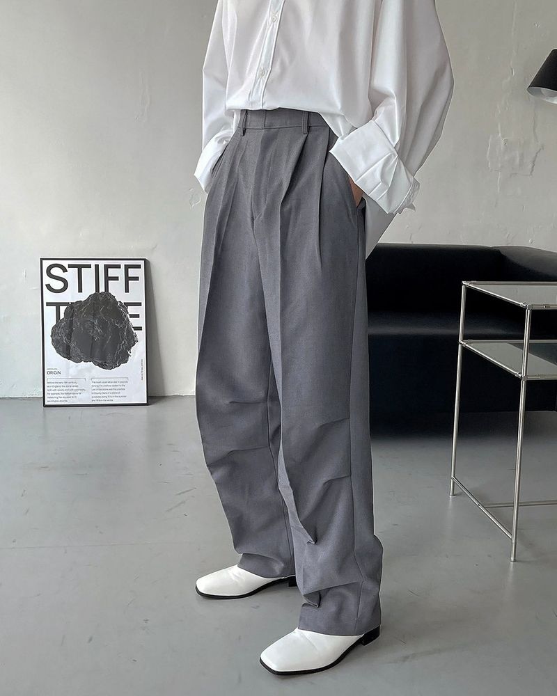 COZINESS（コジネス）の「CR Dart Point Wide Slacks (2 colors)（Pants）」