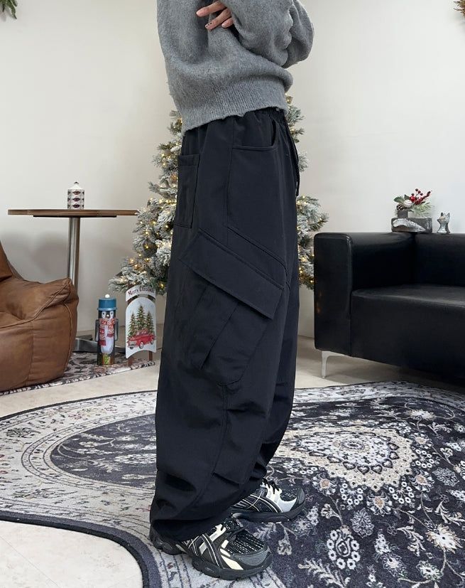 Mate brushed nylon cargo pants