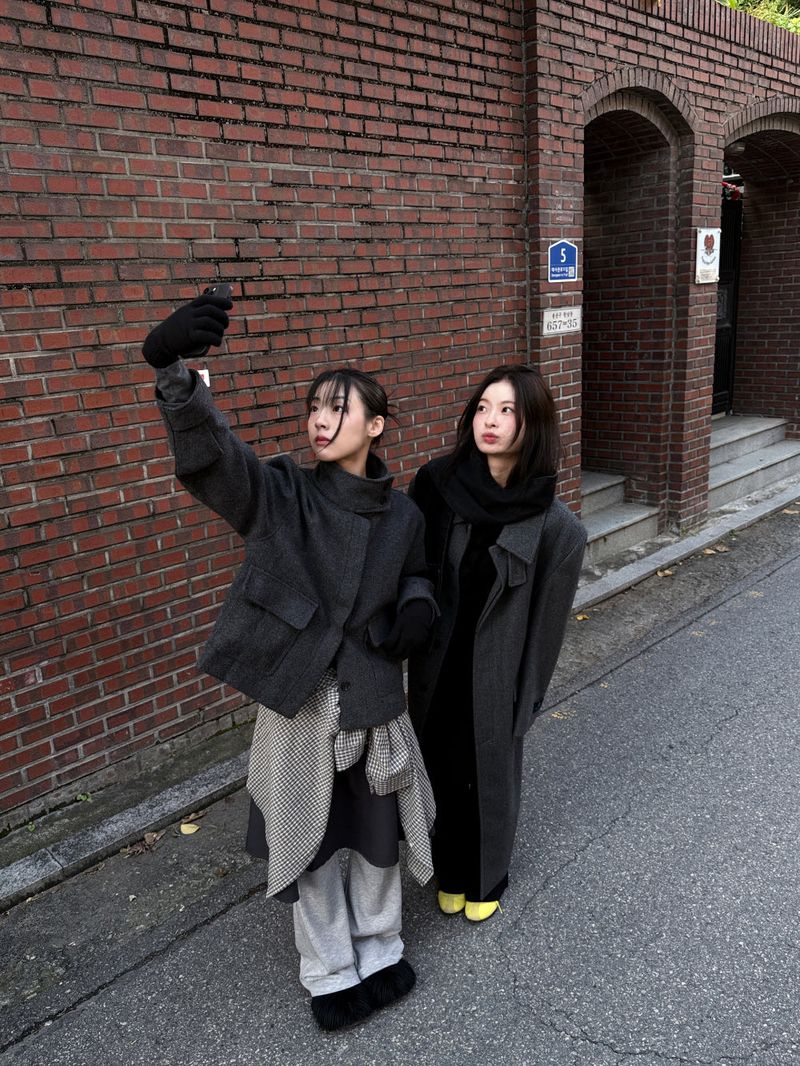 WOOHWA(ウファ)の「 RIB BOOTCUT SWEAT PANTS(Pants)」