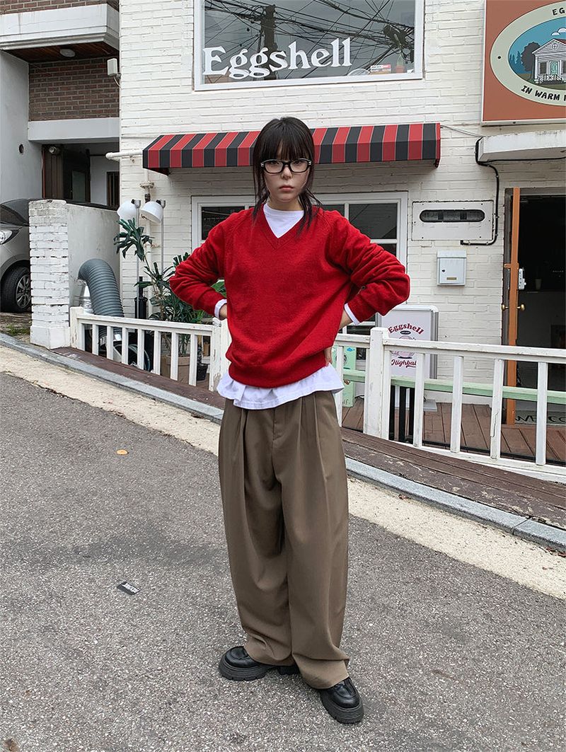 TWO-TUCK BALLOON SLACKS (3C)