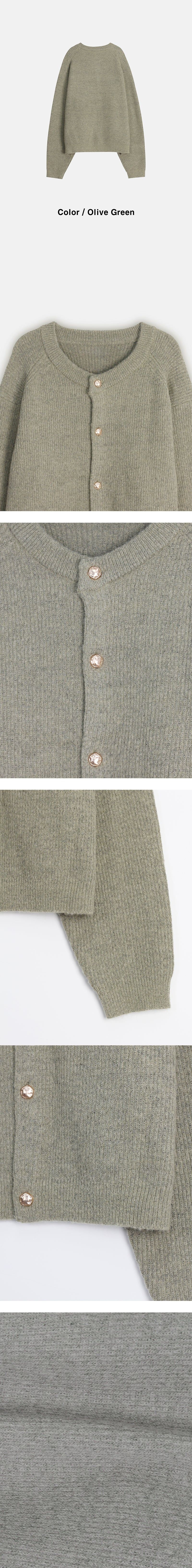  [F/W] Blen round neck cardigan(3color)
