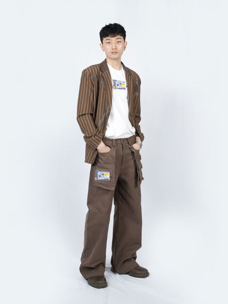 Multipass Cargo Pants (Brown)