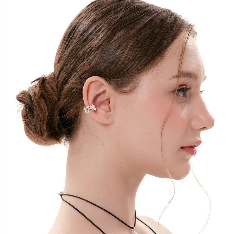Silky Ribbon Earcuff