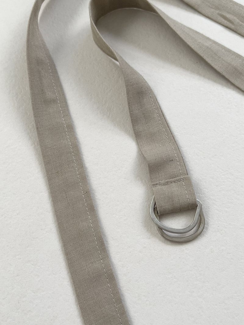 Linen Henkel Belted Bustier