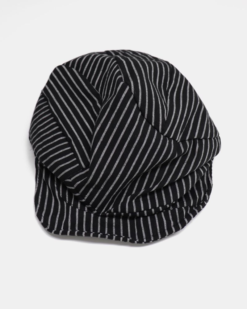 Tusi Stripe Pattern Beret Hat