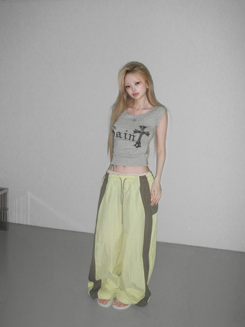 saint scoop neck top (5 color)