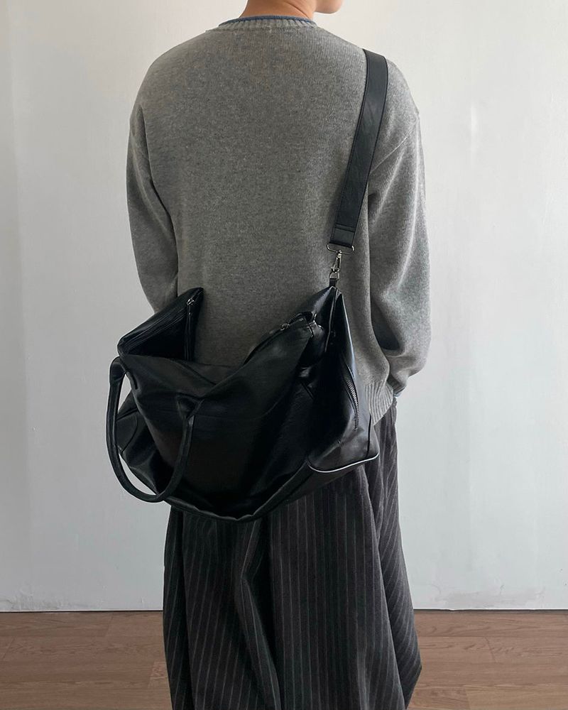 エルビン ラムズウール ヘンリーニット