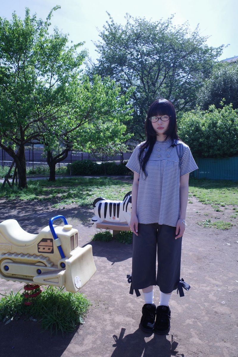 [MD PICK] グリニー ダンガラスナップ tee (2color)