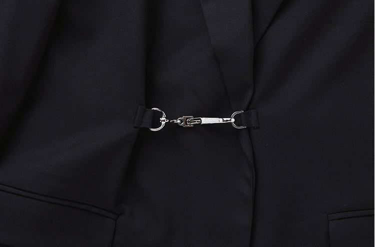 Buckle suit jacket