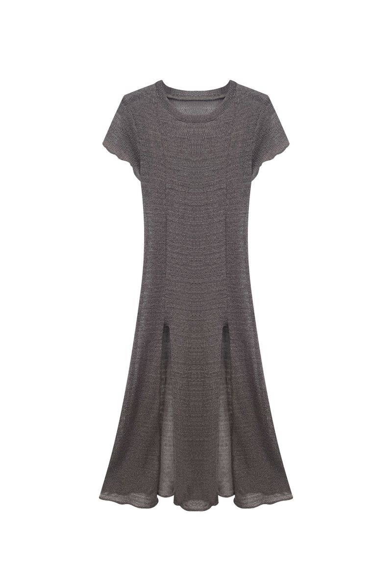 WITTY KNIT ONE-PIECE / MOCHA