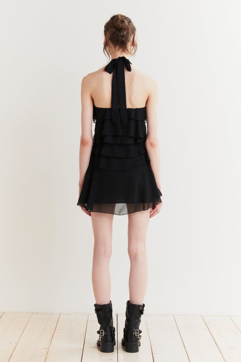 BALLON DRESS black