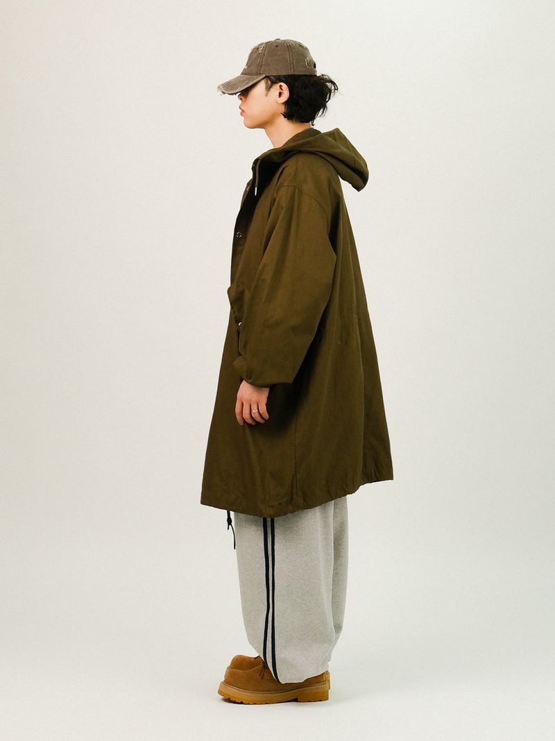 LAB Overfit Hood Fishtail Field Jacket