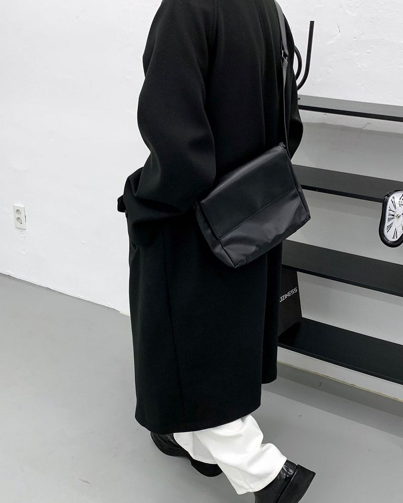 SI wool belted mac coat (3 colors)