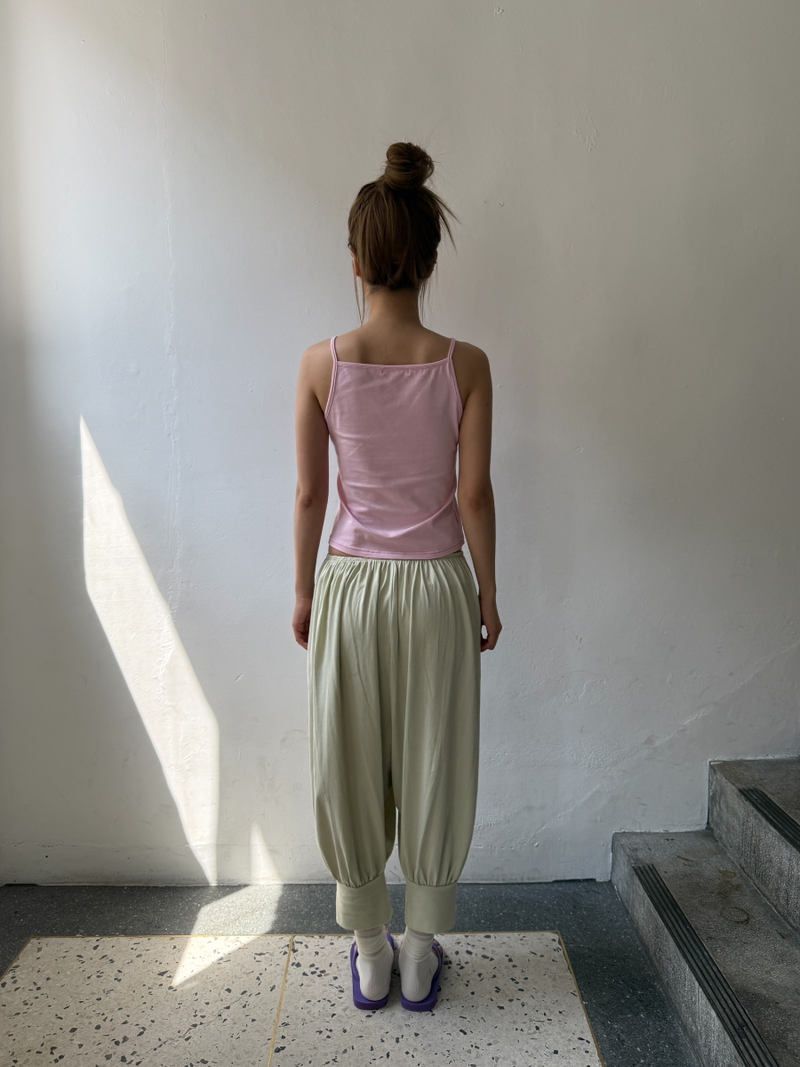 easy shirring capripants