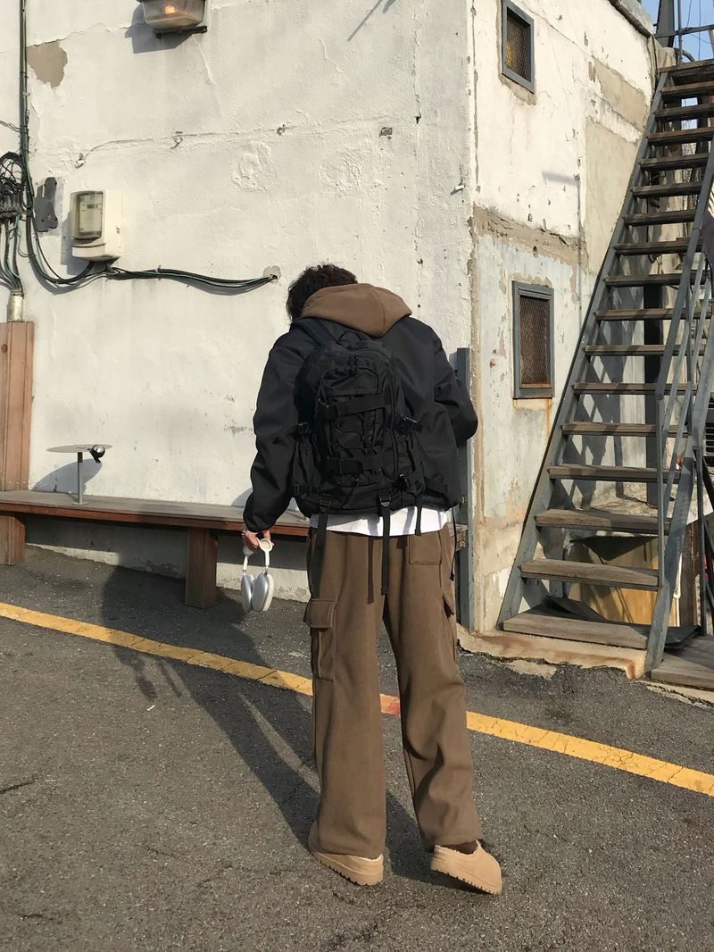 [SET] LMN Sturbo Corduroy Hooded Zip-Up + Cargo Pants (5 colors)