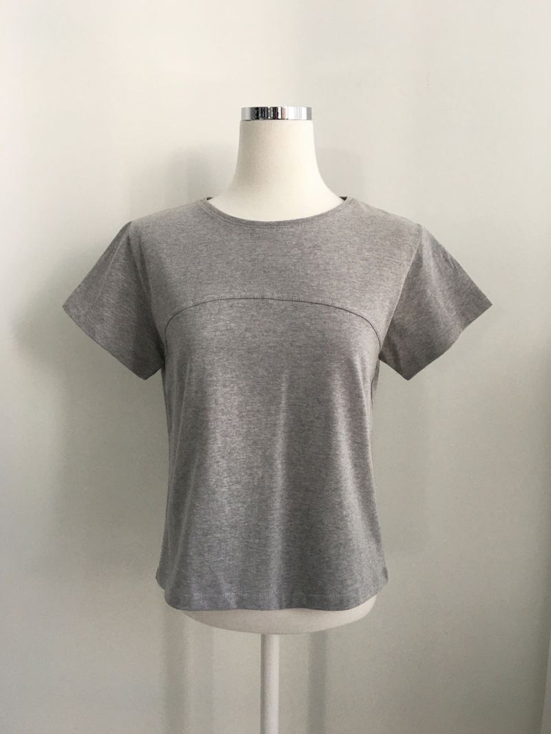 Pie semi crop T