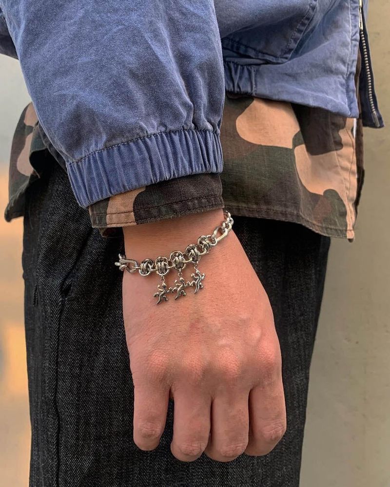 3 lizard bracelet