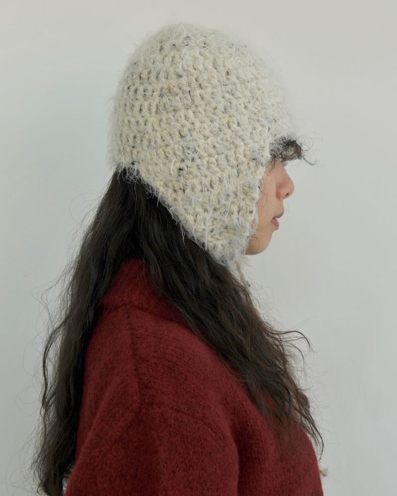 Hairy Earflap Beanie