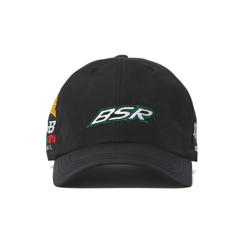 BSRABBIT(ビエスラビット)の「BSR SPORTY LOGO CAP BLACK(Hats)」
