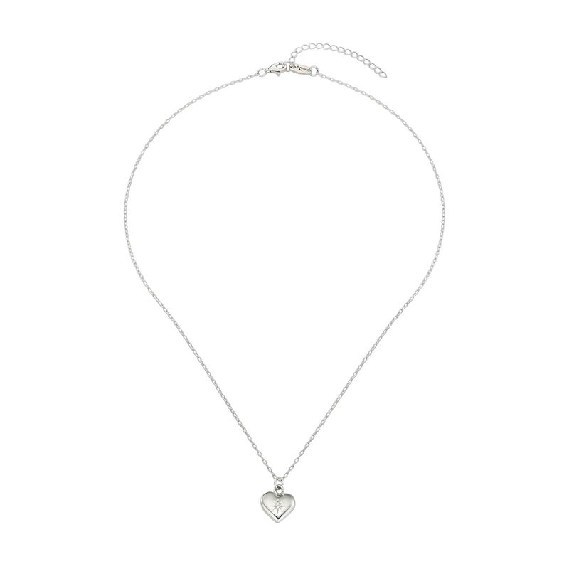 HEART CUBIC NECKLACE