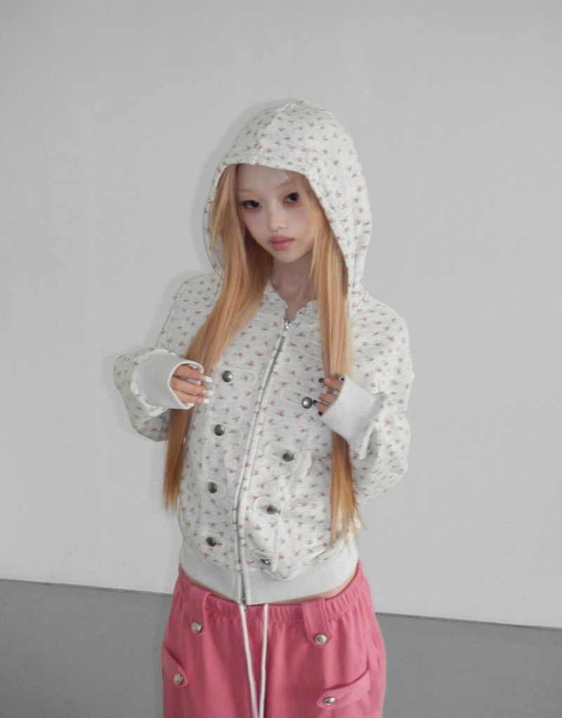 THEAIRTOWN（ザエアータウン）の「flower napoleon hz （Tops）」
