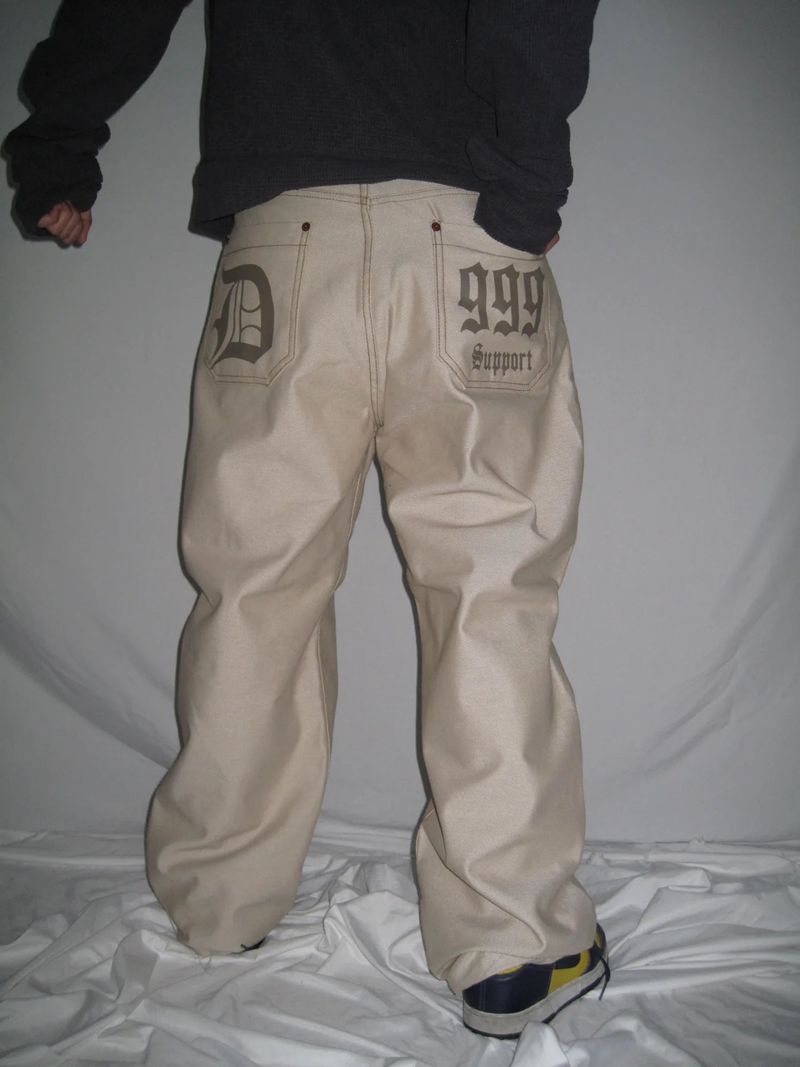 Mokey（モーキー）の「990 Wide Denim Pants (3 Colors)（Pants）」