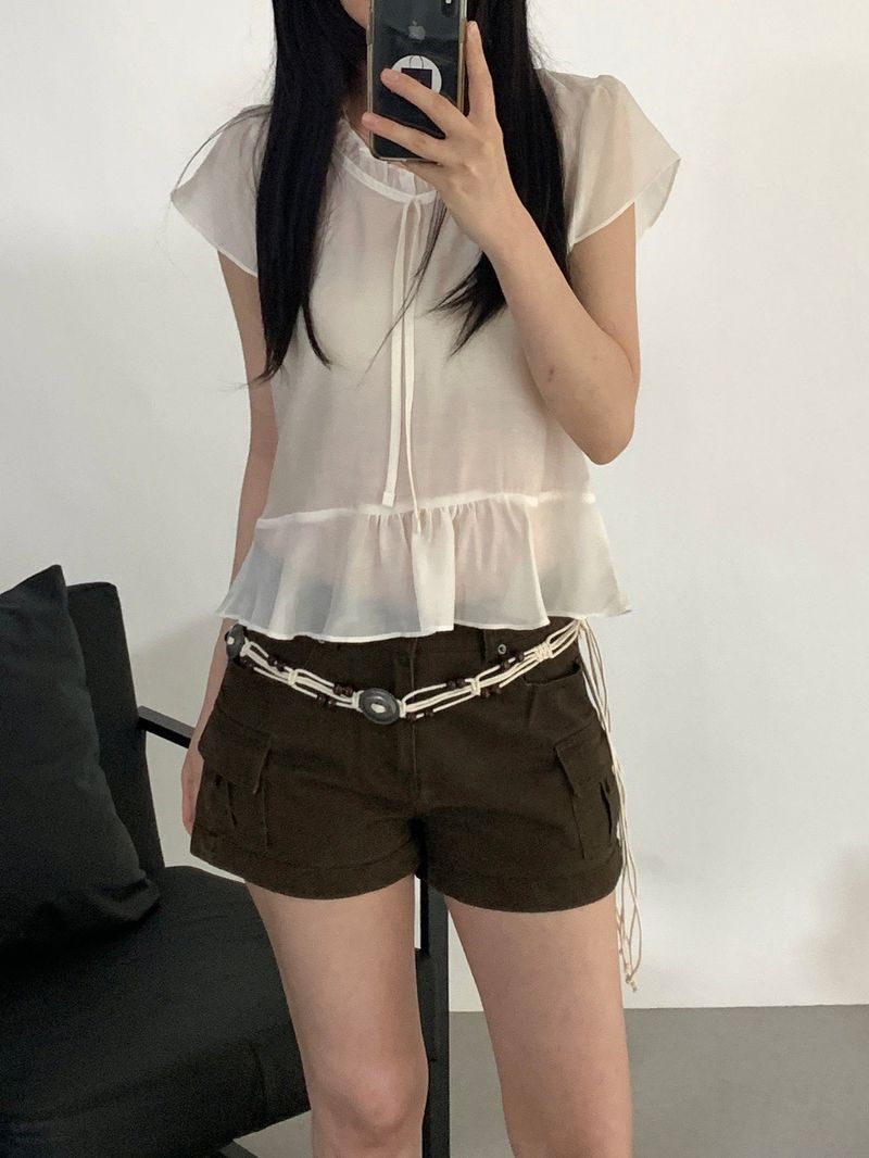 Monty Cargo Pocket Shorts