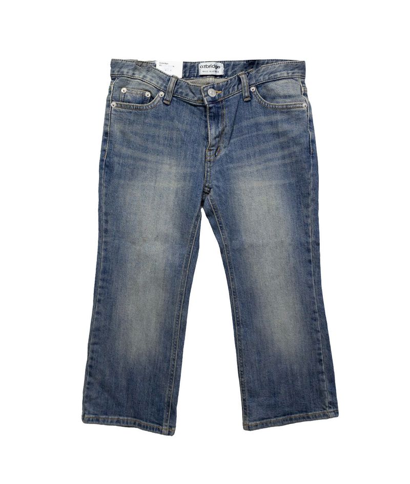 Vintage Capri Denim Pants (low-rise)