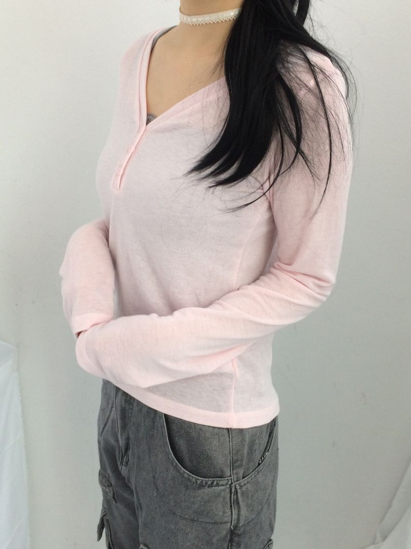 V cut light button t