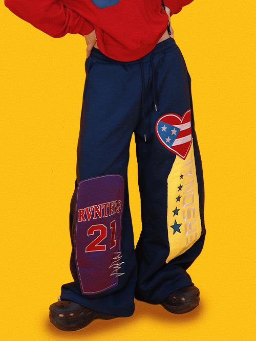 KUO（クーオ）の「pop-pop patch string pants (2color)（Pants）」