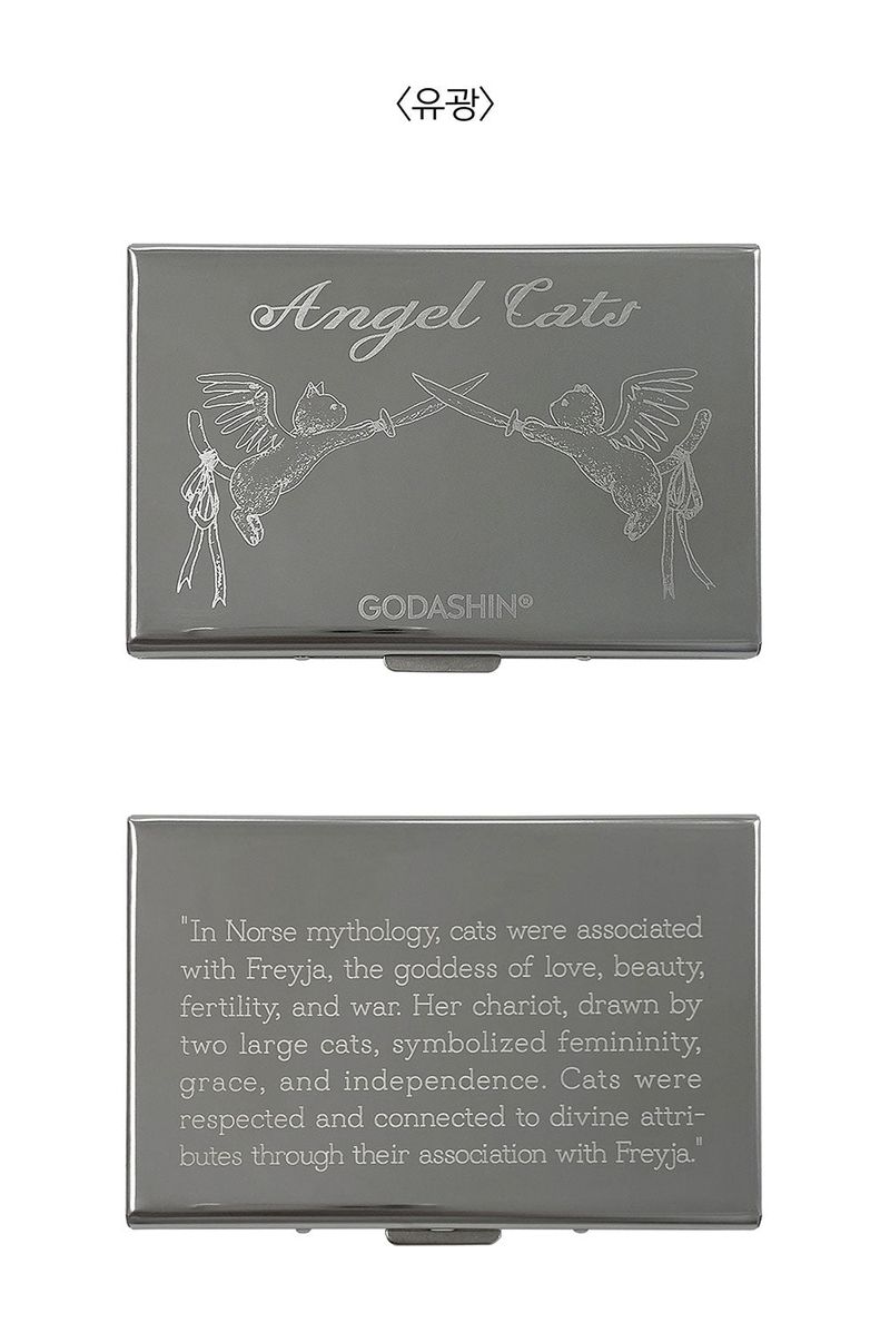 GODASHIN Angel Cats Accordion Wallet