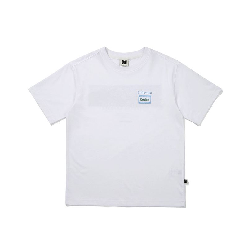 KODAK（コダック）の「Colorama Short-Sleeved T-Shirt【WHITE】（Tops）」
