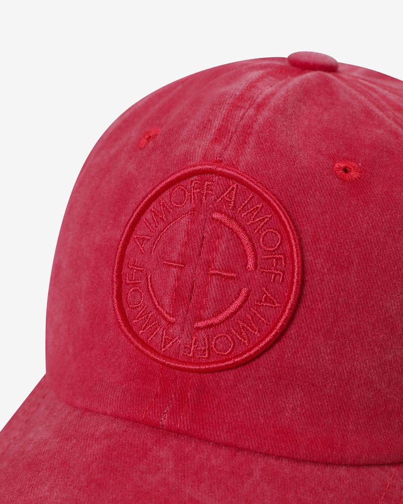 circle logo ballcap [ red ]