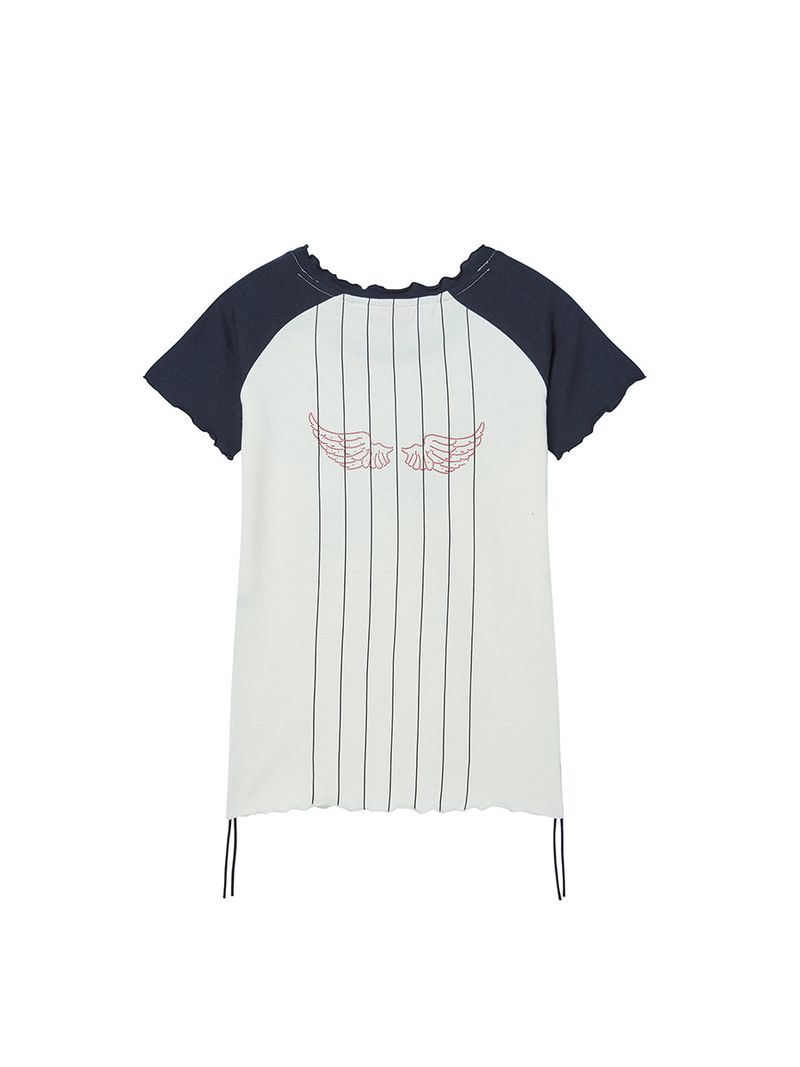 BASEBALL CLUB TEE NAVY