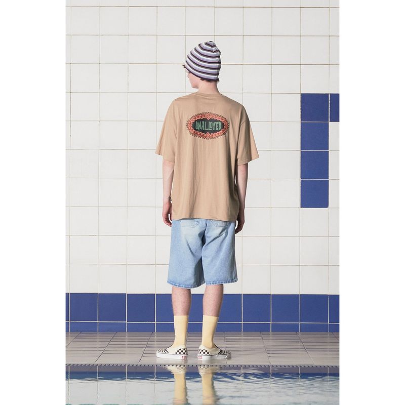 SYMBOL LOGO T SHIRT / BEIGE