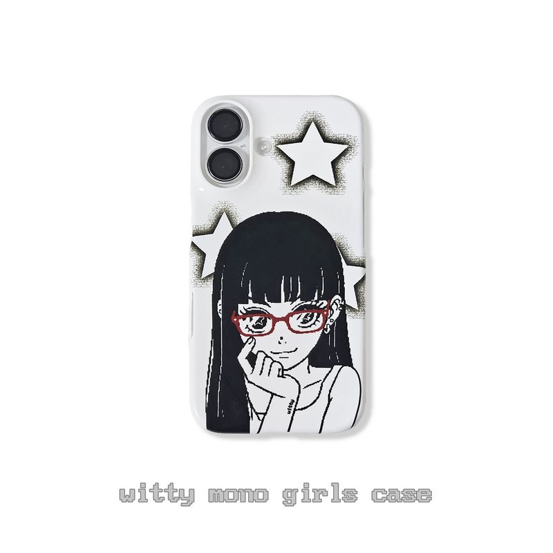 witty（ウィッティー）の「witty モノガールズケース (レッドグラス ver.)（スマホグッズ/小物）」