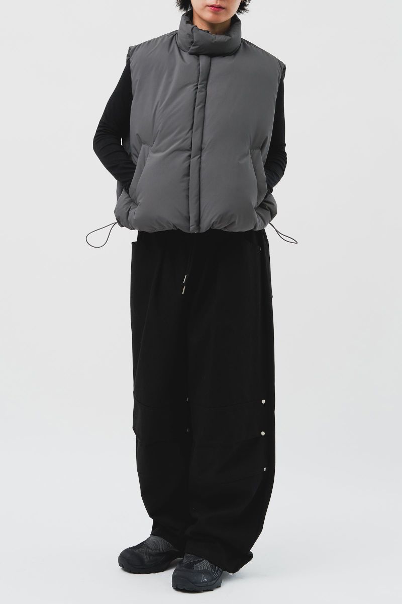 Toa Cropped Padding Vest (2color)