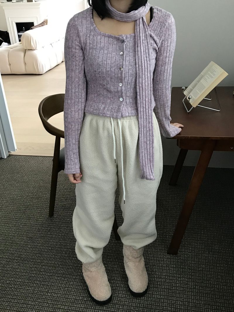 Cheery jogger pants