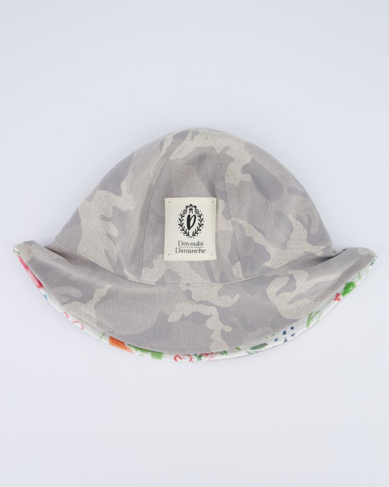 【MADE】Doyoubi Dimanche reversible flower camo flower bucket hat