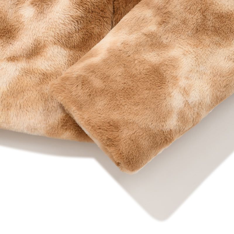 TOGGLE POINT CROP FUR JACKET [MULTI]