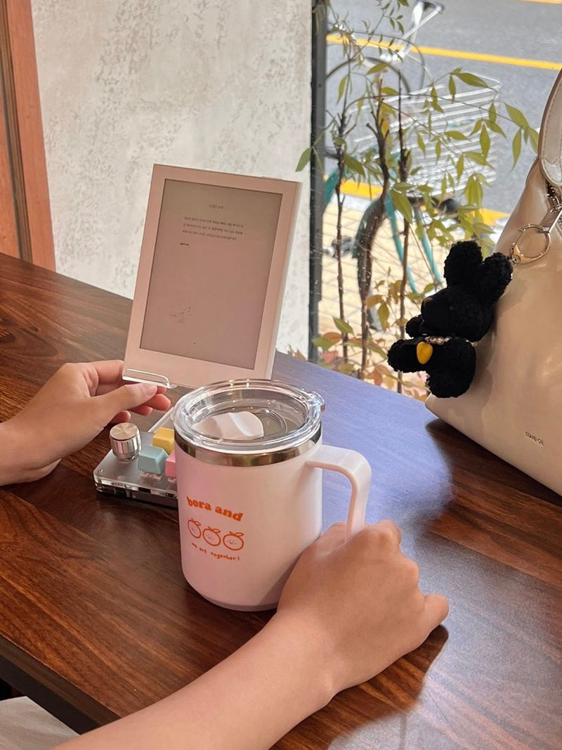 Tangerine Stainless Mug (400ml)