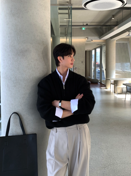  Slag Bella Hachi Half Zip Up Kara Knit