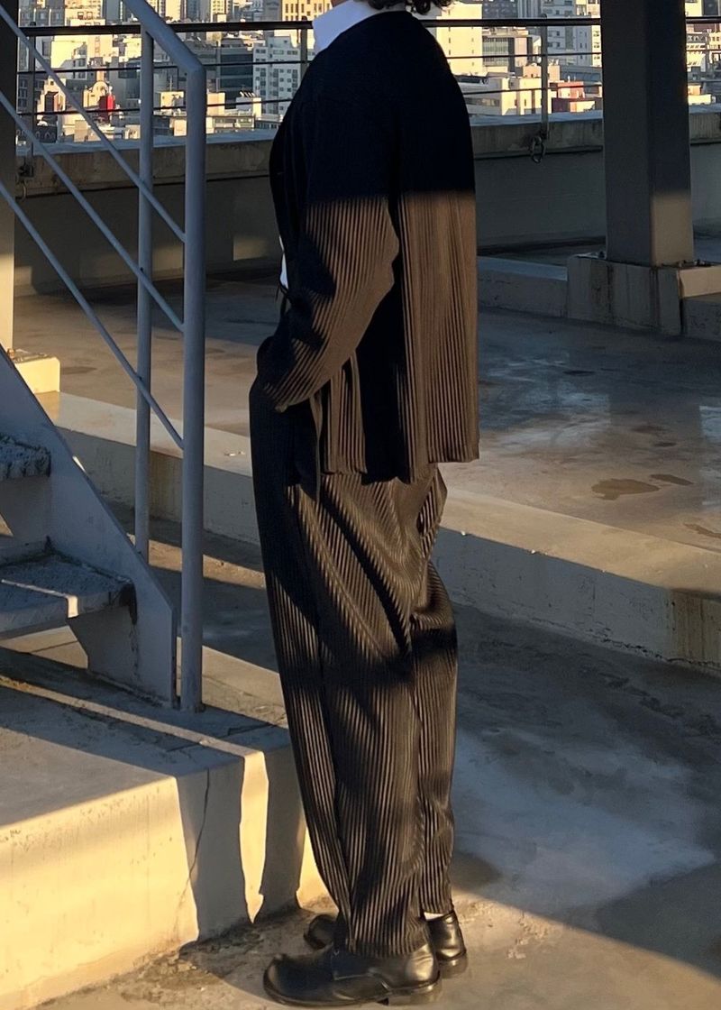 [VIR] obi pleats cardigans