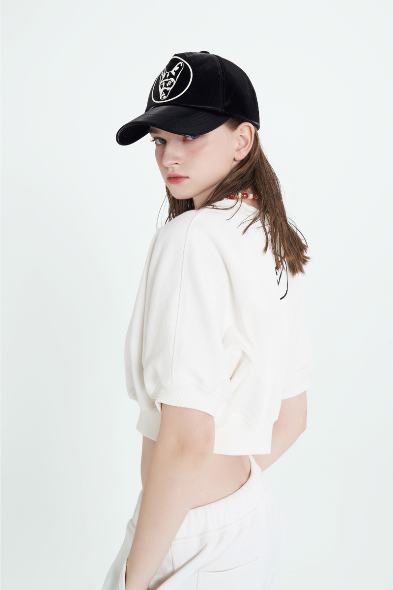 Sweatshirt Crop Top