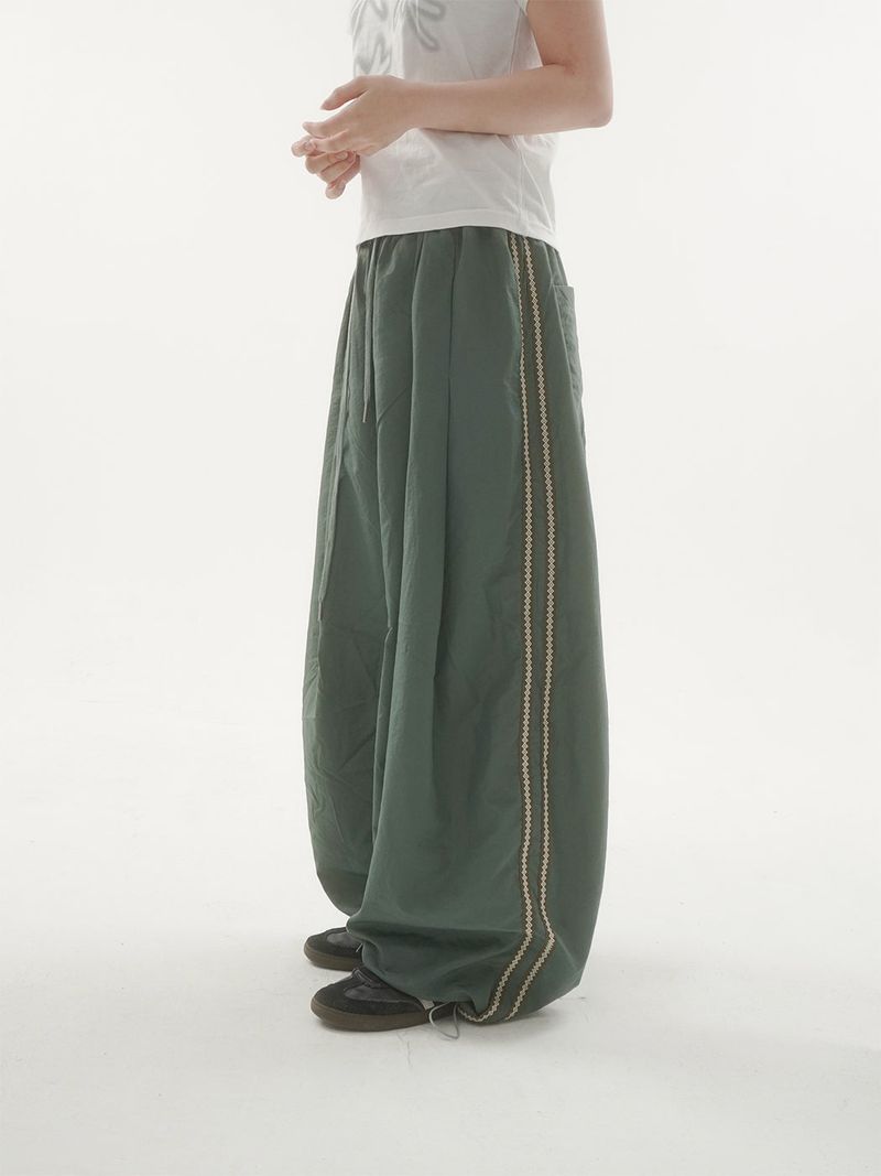 Poke jacquard track pants -3C