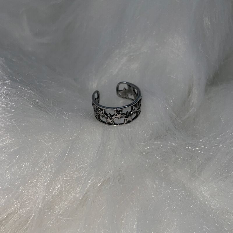 Multi Star Frame Open Ring