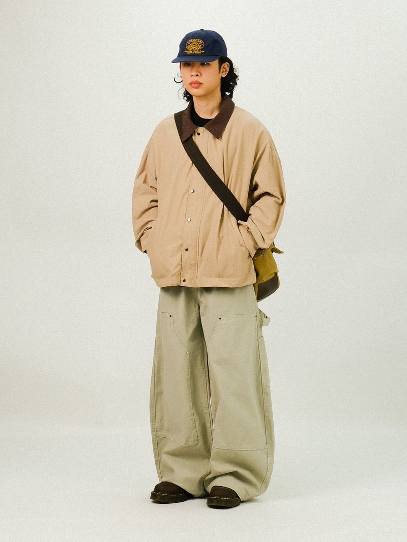 WO Collar Work Crop Jacket